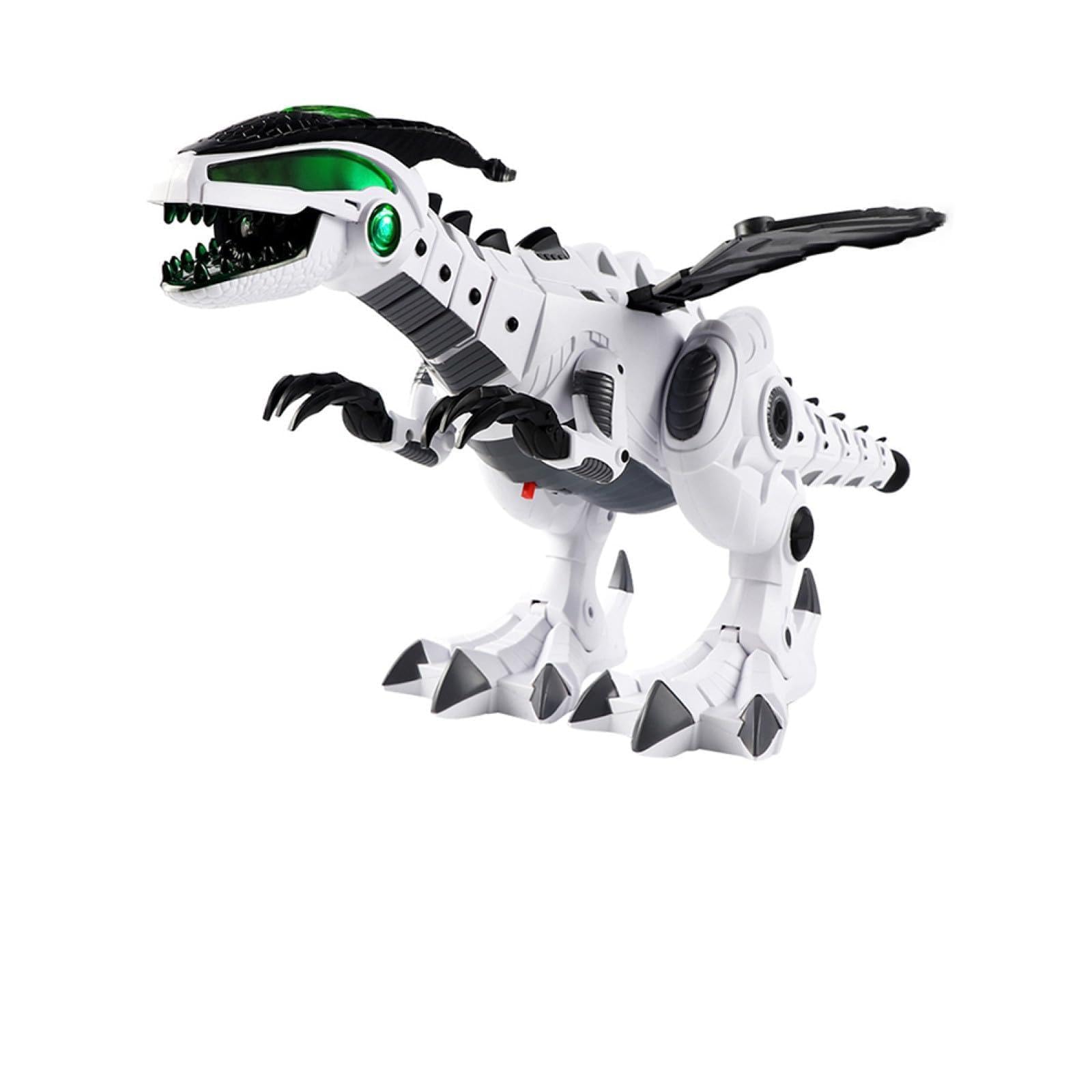 Weihnachten Mottoparty Dekorativer Dinosaurier Roboter Dinosaurier Weiß