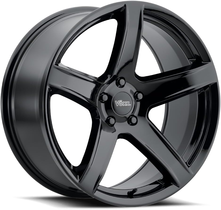Replica HC2 Wheel 20x9.5 inch Aluminum Rim 20 inch Gloss Black 5 Lug 5 spoke for Passenger/SUV HC2 295-5115-18 GB