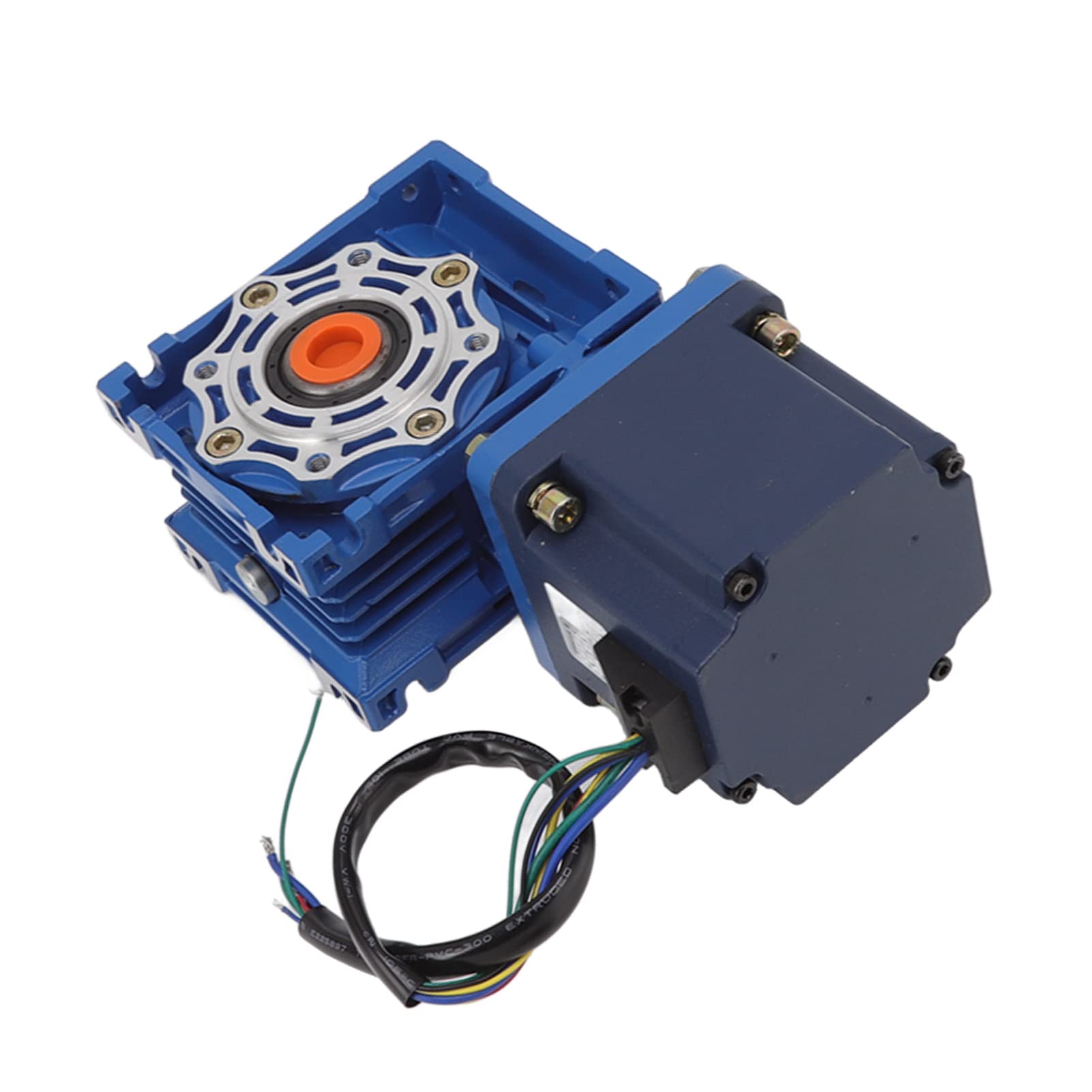 Marhynchus Motor sin Escobillas sin Eje Hueco Motor de Engranaje sin Escobillas CC de Aleación de Aluminio 120W 24V 5A 420r Min de Reducción de Control de Velocidad Helicoidal para Equipos de