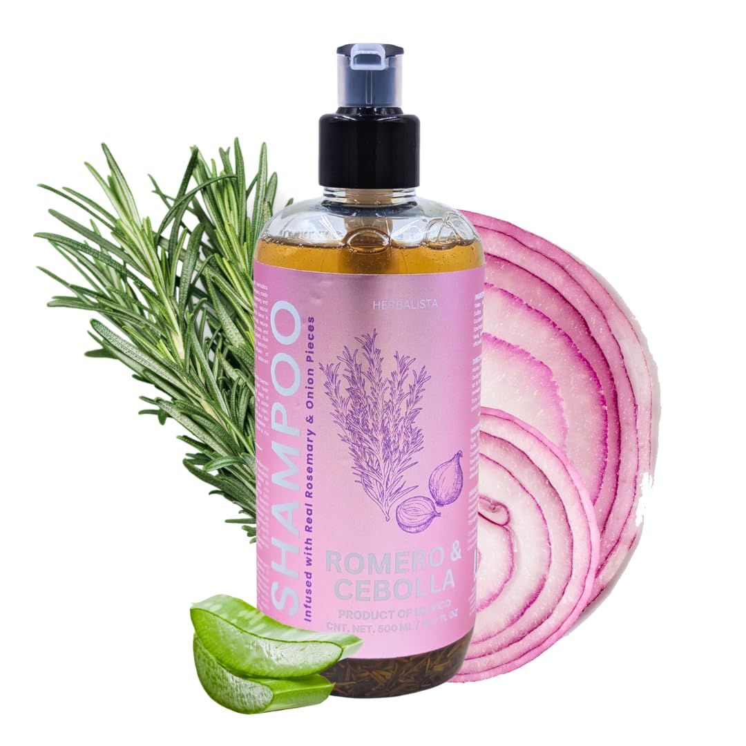 Amazon.com : HERBALISTA Viral Shampoo Rosemary, Onion & Biotin