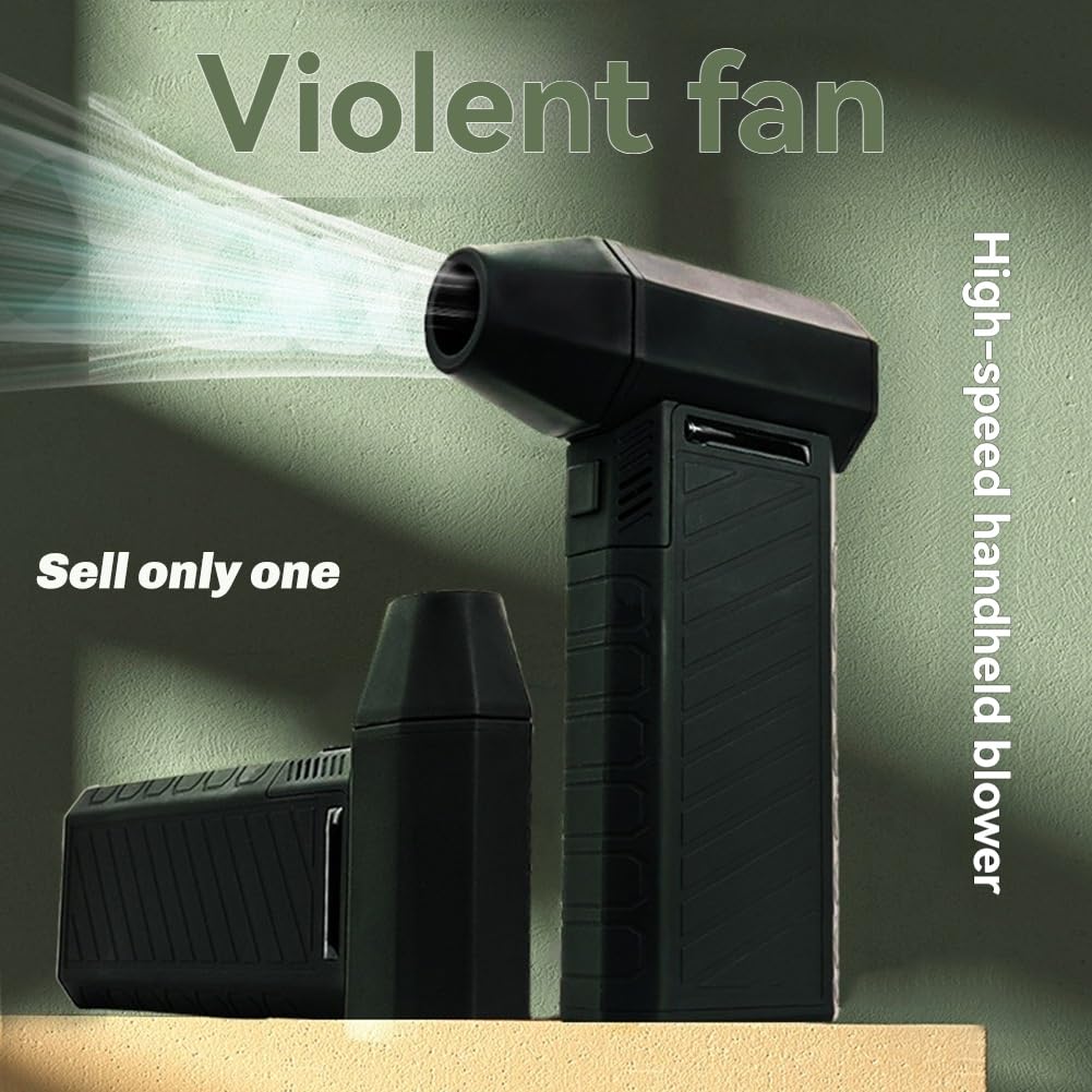 Mini Fan 130000RPM Wind Speed Brushless Motor Handheld Duct Fan Ventola Soffratore Aspirante In