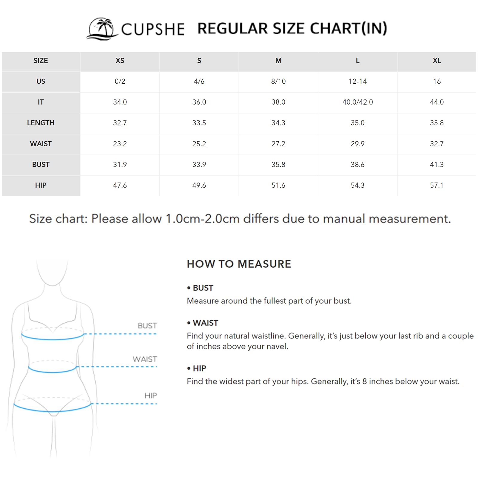 CUPSHE Robe mi-longue à imprimé floral et col en V sans manches pour femme