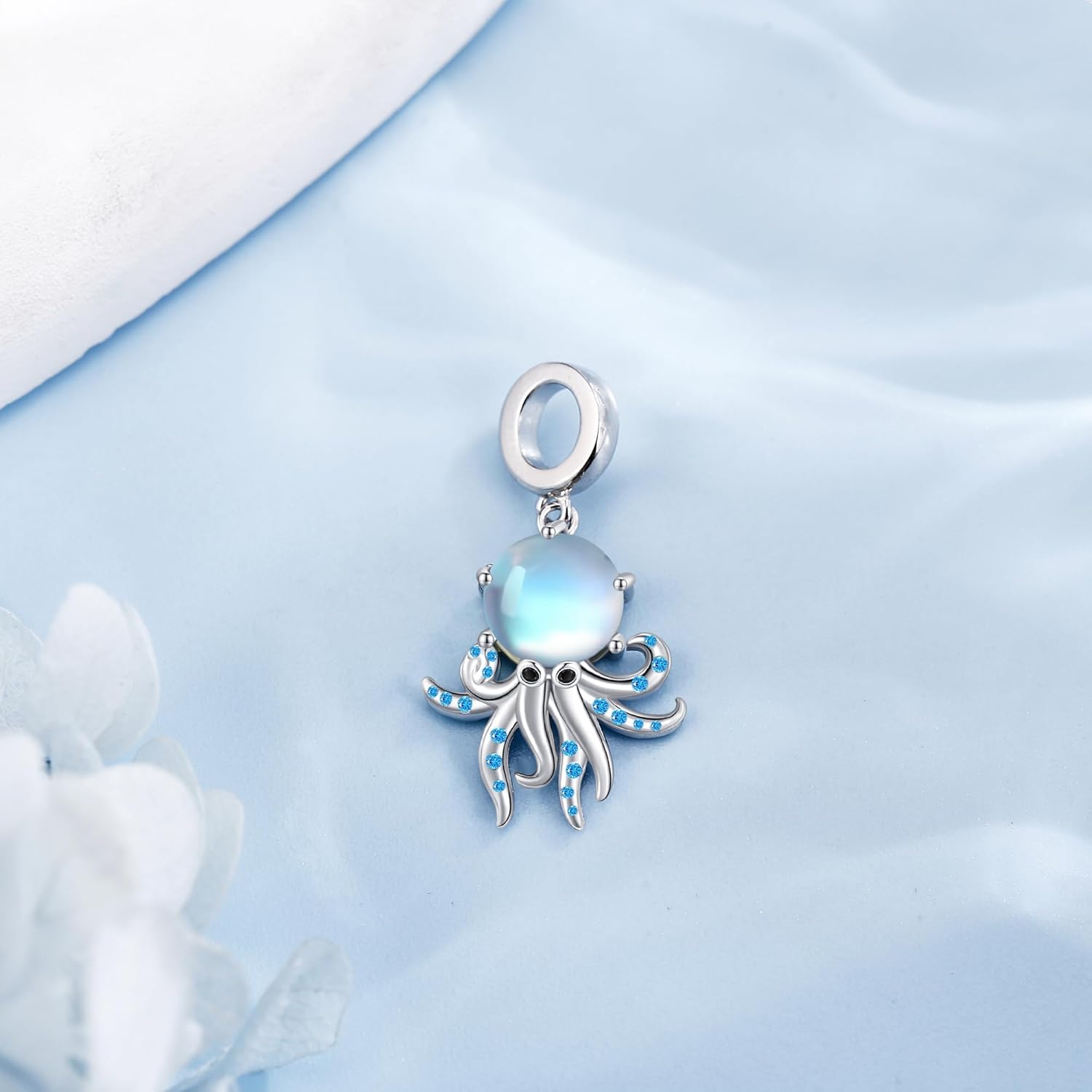 Sterling Silver Charms for Bracelet Hummingbird/Dragonfly/Ladybug Bead Charm for Necklace Mother's Day Christmas Jewelry for Women
