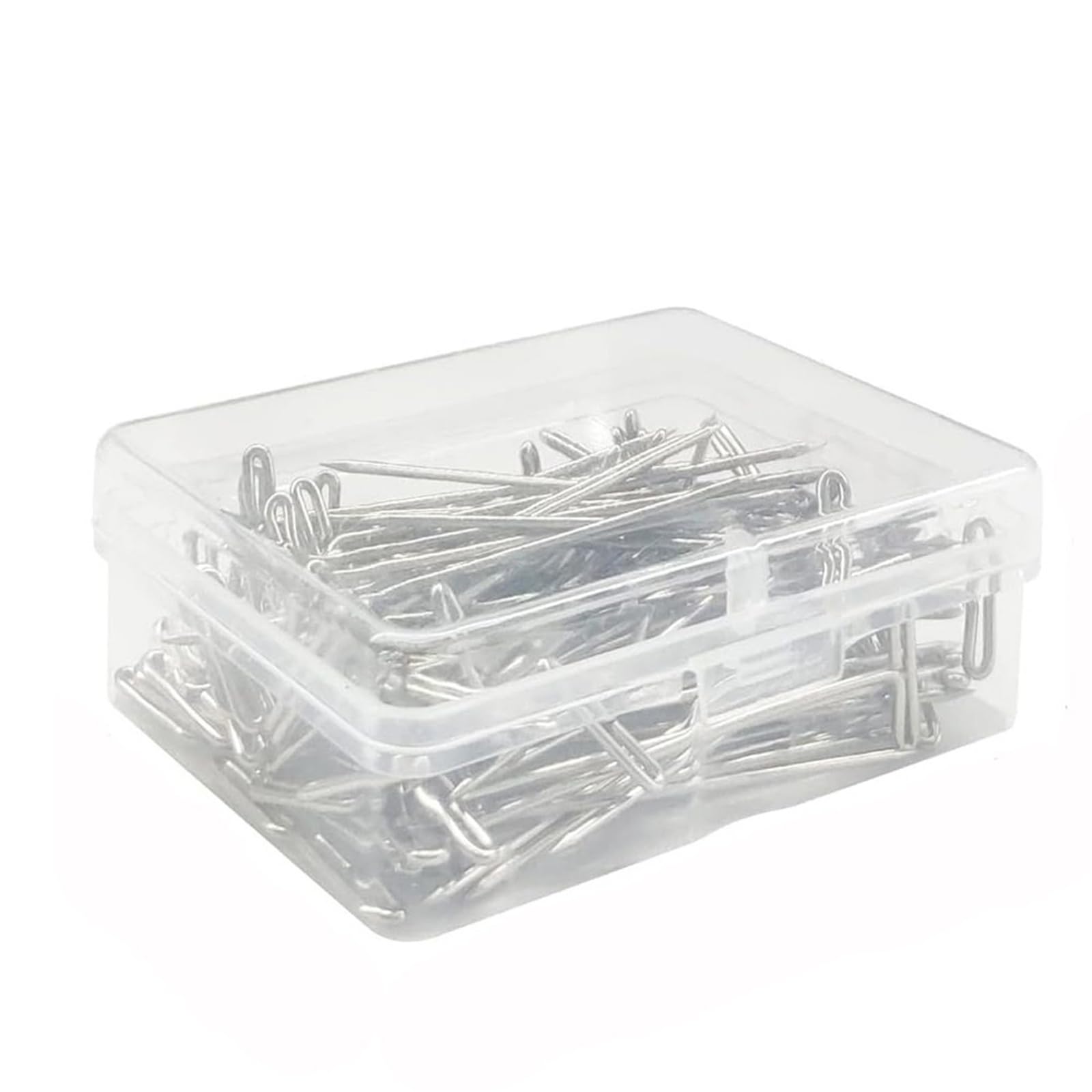 T Pins 100pcs Long T Pins Silver Wig For Wigs Making/Display On Mannequin Canvas Head 38/51mm Needle Salon Styling Tools ﻿(51mm 100pcs)