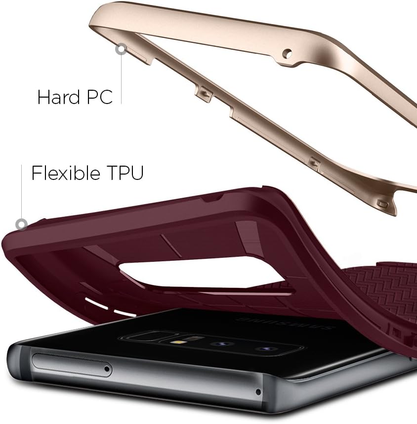 Spigen Neo Hybrid Designed for Samsung Galaxy Note 8 Case (2017) - Burgundy