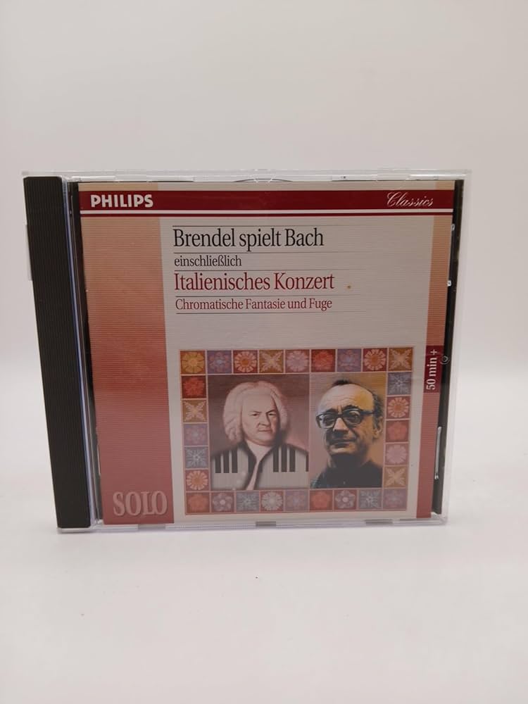 クラシック ALFRED BRENDEL / BACH  Italian CONCERTO Johann Sebastian Bach - Bach: Italian Concerto BWV 971