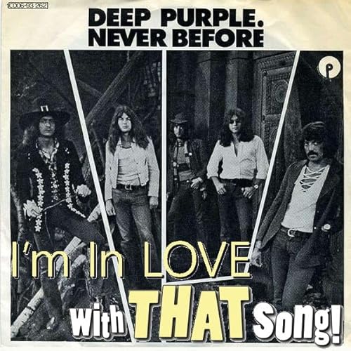 Deep Purple - "Never Before" cover art