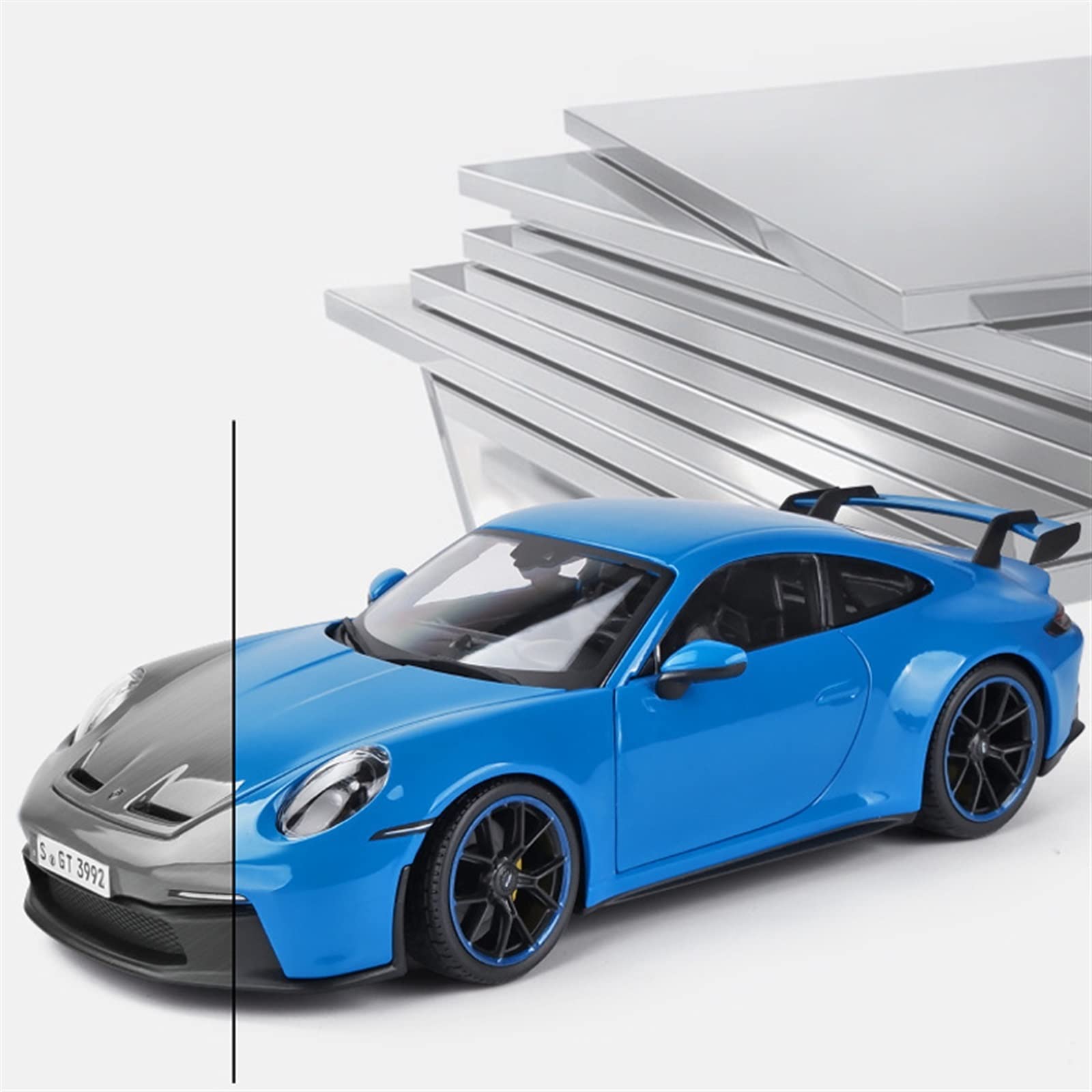 1/18　ポルシェ911　ダイキャストメタルモデル Amazon.co.jp: 1:18 2022 ポルシェ 911 GT3 合金スポーツダイ