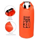 Bear Outdoor Dry Sack/Waterproof Bag for Boating, Kayaking, Hiking, Snowboarding, Camping, Rafting, Fishing and Backpacking Orange gallery image