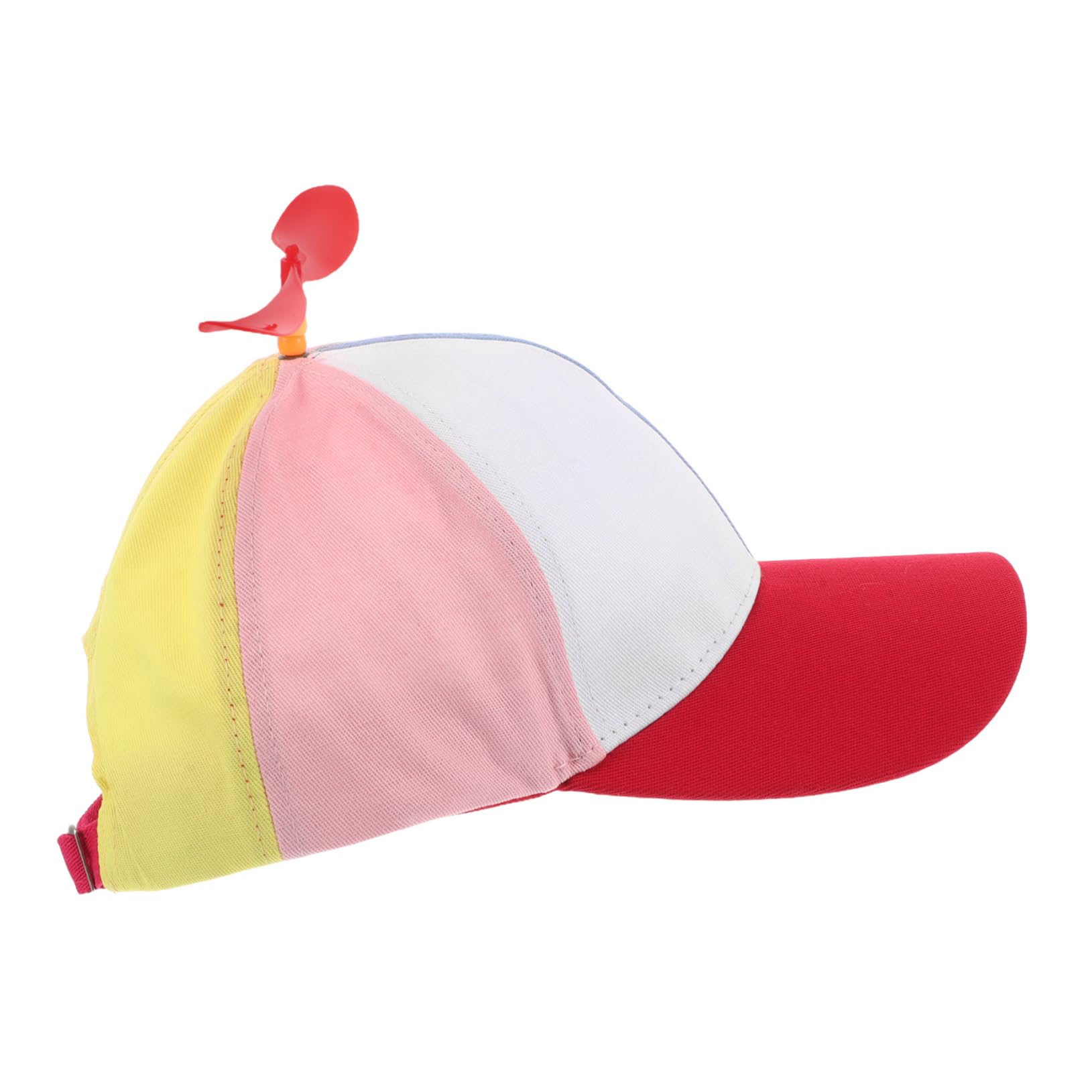 SHERCHPRY Spring Fun Bamboo Dragonfly Cap Hat Removable Propeller Sun Protection Unique Helicopter Design
