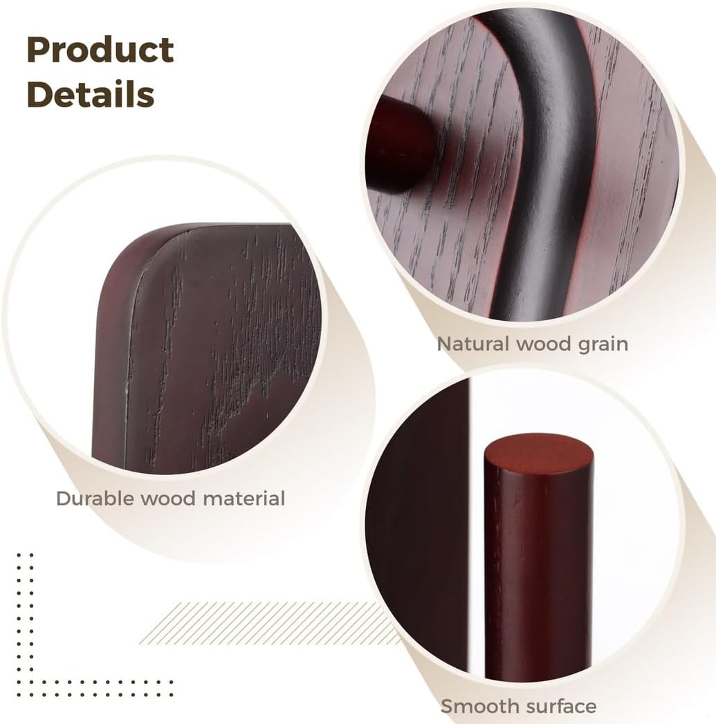 Solid Wood Wall-Mounted Chalk Holder for Pool Table, Compact Billiards Accessory, Ideal for Game Rooms