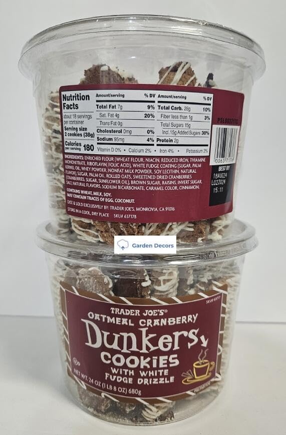 Benton's Delicious Designed For Dunking, Lemon Dunkers 16oz 454g (Two Containers)