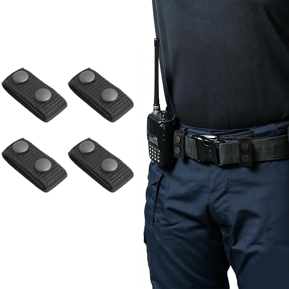 4-Piece Belt Buckle, Belt Loop Holder-image-45
