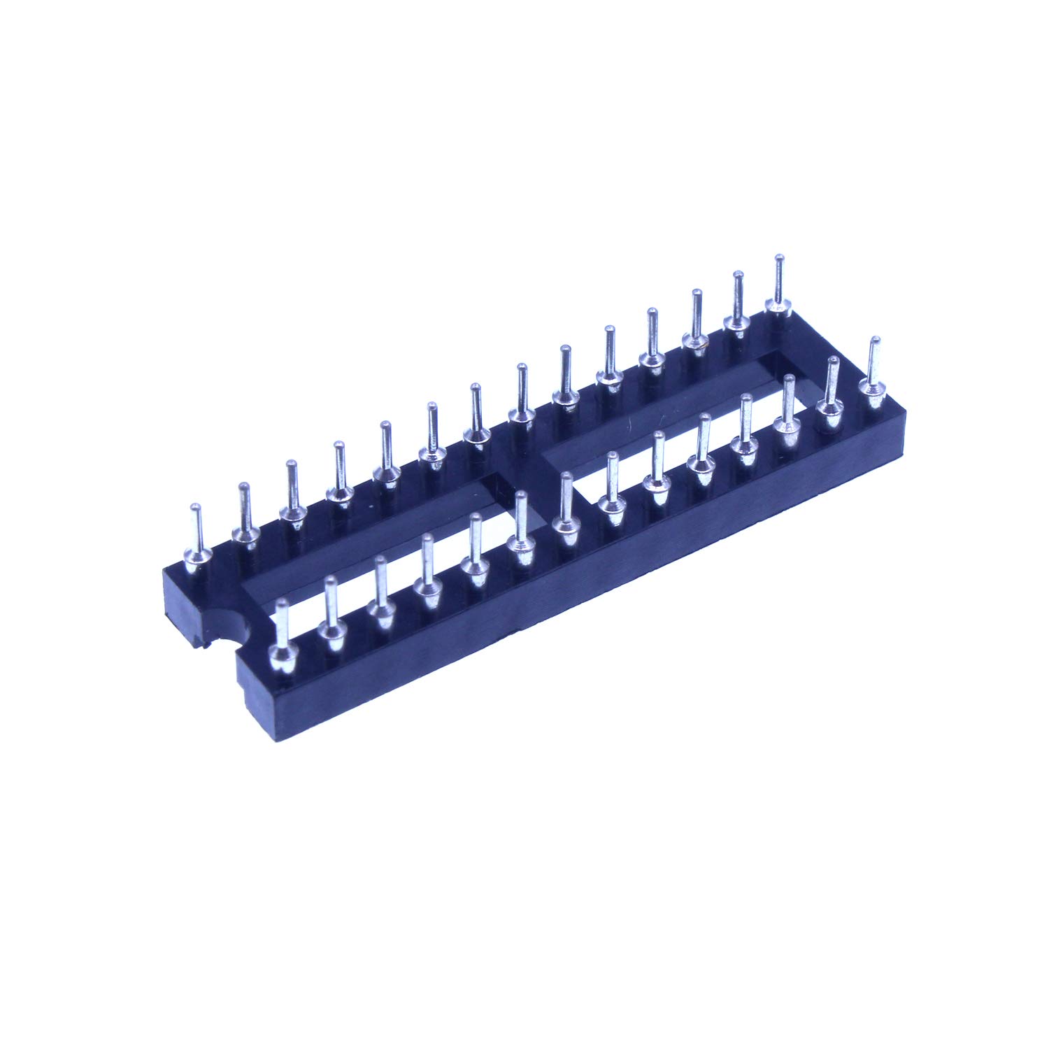 HUABAN 20 Stück DIP-28 IC-Testsockel – 2,54 Mm Raster, Flachstifte, 18 Mm Breite – Für Löten & Prototyping