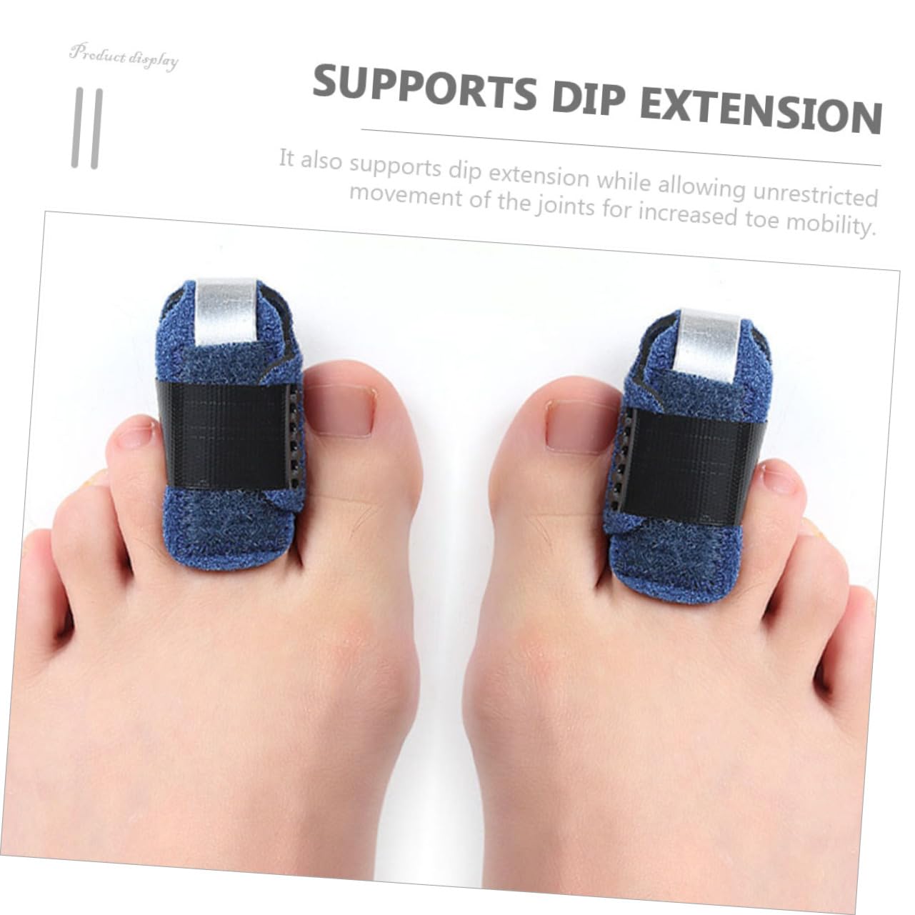 BCOATH 2 Pieces Splint Straightener Guard Breathable Design Aluminum Alloy Sponge Material Portable for Sports Protection