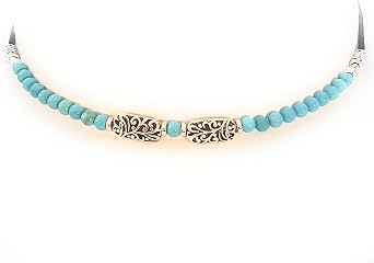 Blue Turquoise Hat Band, Adjustable, One Size
