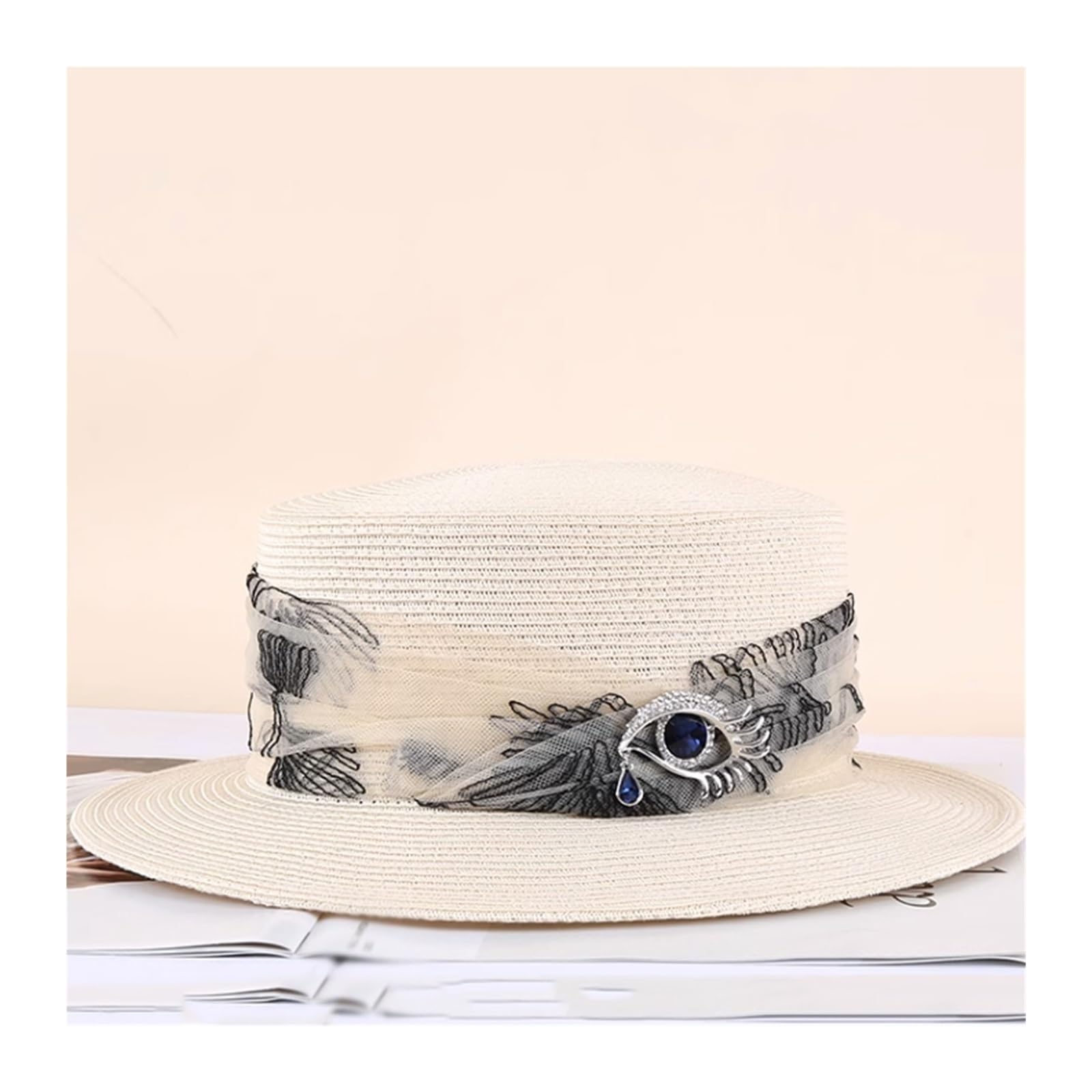 Chapeau de pêcheur pour femme élégant et pliable idéal pour vos journées à la plage