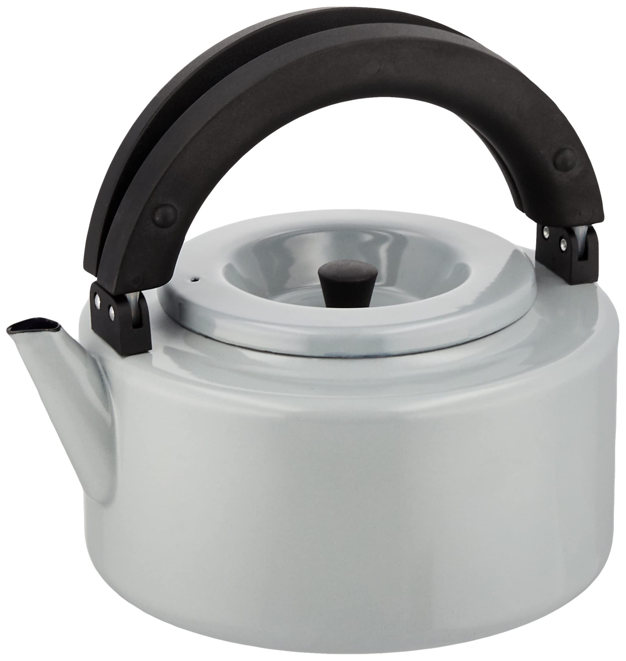 Amazon｜シービージャパン やかん グレー IH対応 1.6L フラット ケトル