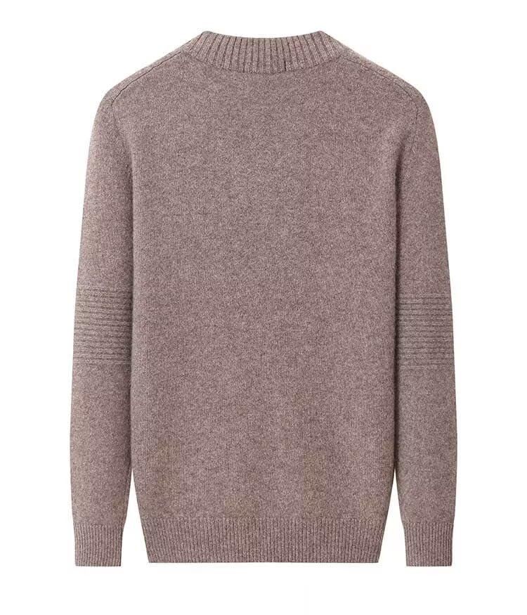 Men's 100% Pure Cashmere Knitted Sweater2