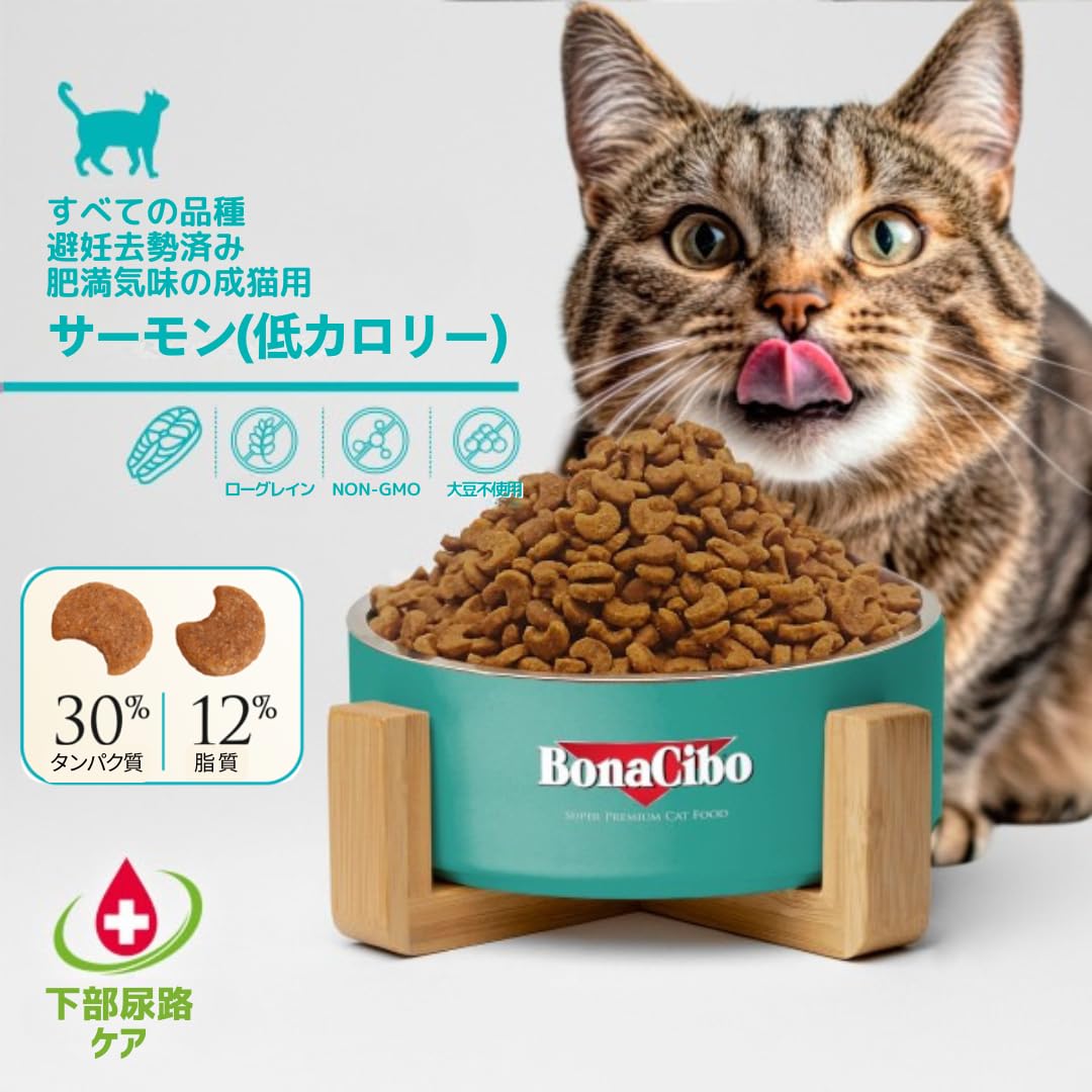 Amazon.co.jp: BonaCibo スーパー プレミアムキャットフード【視力