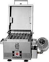 Vista 1 de Solaire SOL-IR8A Anywhere Mini Parrilla de gas propano infrarrojo personal, acero inoxidable