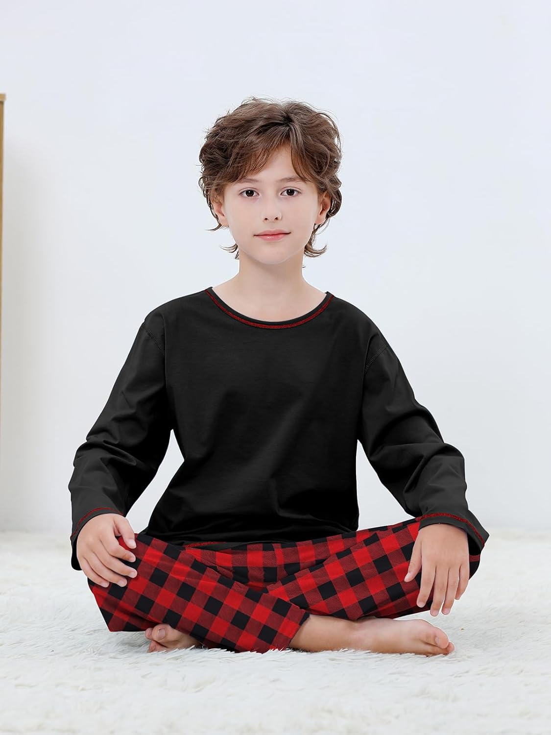 Umeyda Kids Pjs Boy Pajama Little boy Sleepwear Cotton Soft Fabric For Children Clothes for Ages 4-12 - Image 6