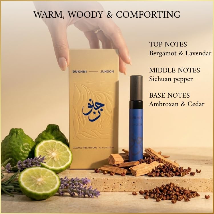 Dukhni Junoon Non-Alcoholic Perfume Spray | Bold Scent