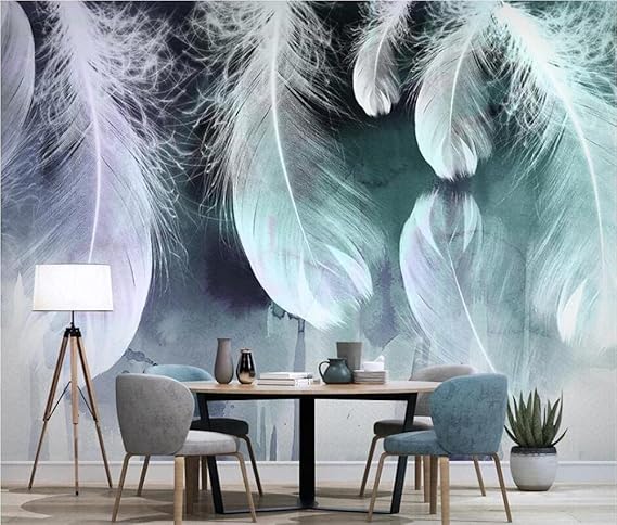 Amazon 壁紙 羽の葉の背景の壁 500cm W X300cm H Diy 工具 ガーデン