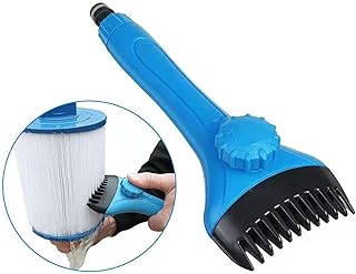 ANLEM Swimming Pool Filter Cleaning Brush, Filter Cartridge Cleaner Pool Spa Filter Handheld Cleaner Cartridge Filter Jet Cleaner Tool Removes Debris for Pool Spa
