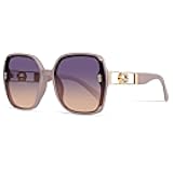 TYA Retro Oversized 70s Sunglasses for Women Men, 2026 Trendy Square Big Large Sun Glasses Vintage Designer Shades