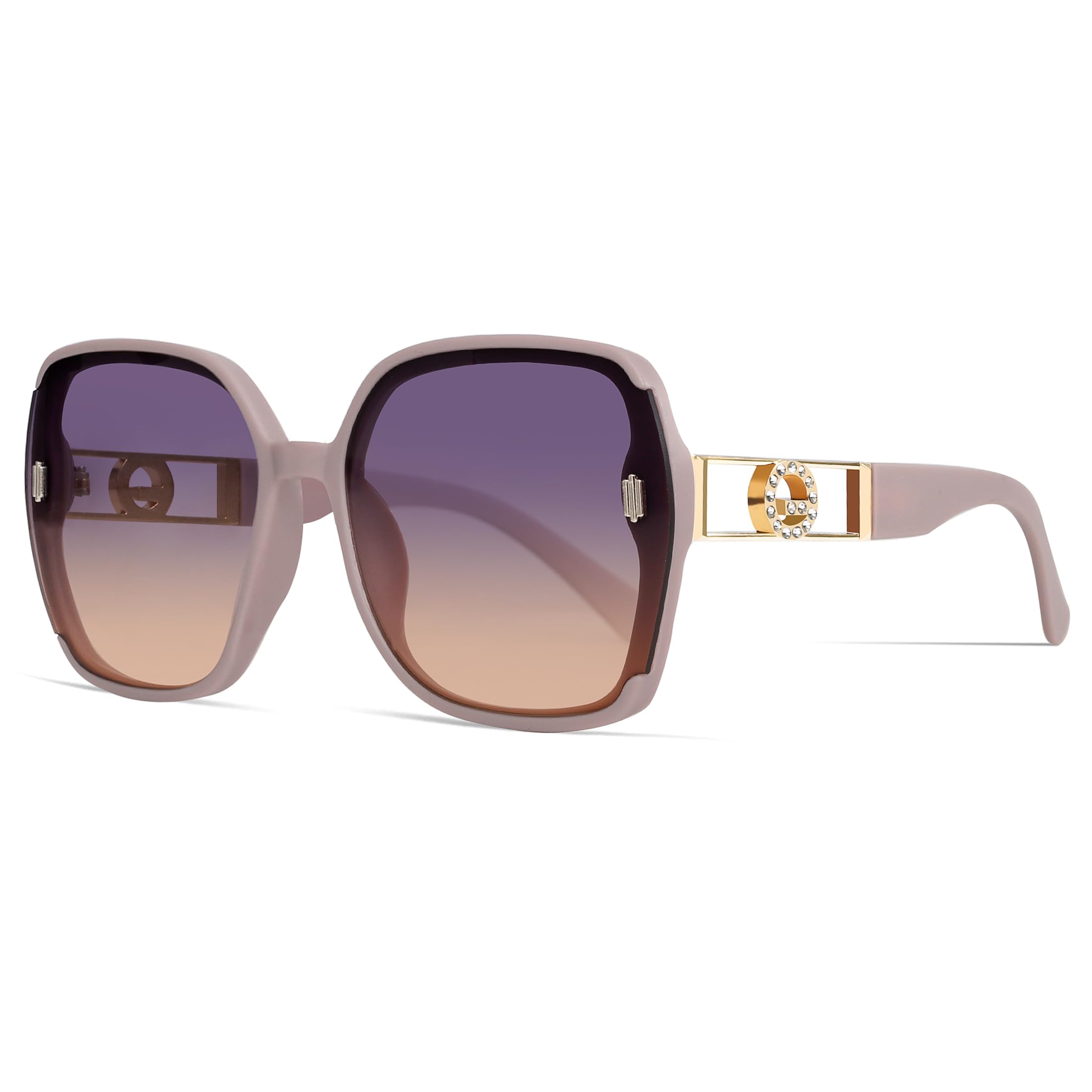 tya Retro Oversized 70s Sunglasses for Women Men, 2026 Trendy Square Big Large Sun Glasses Vintage Designer Shades-picture-5