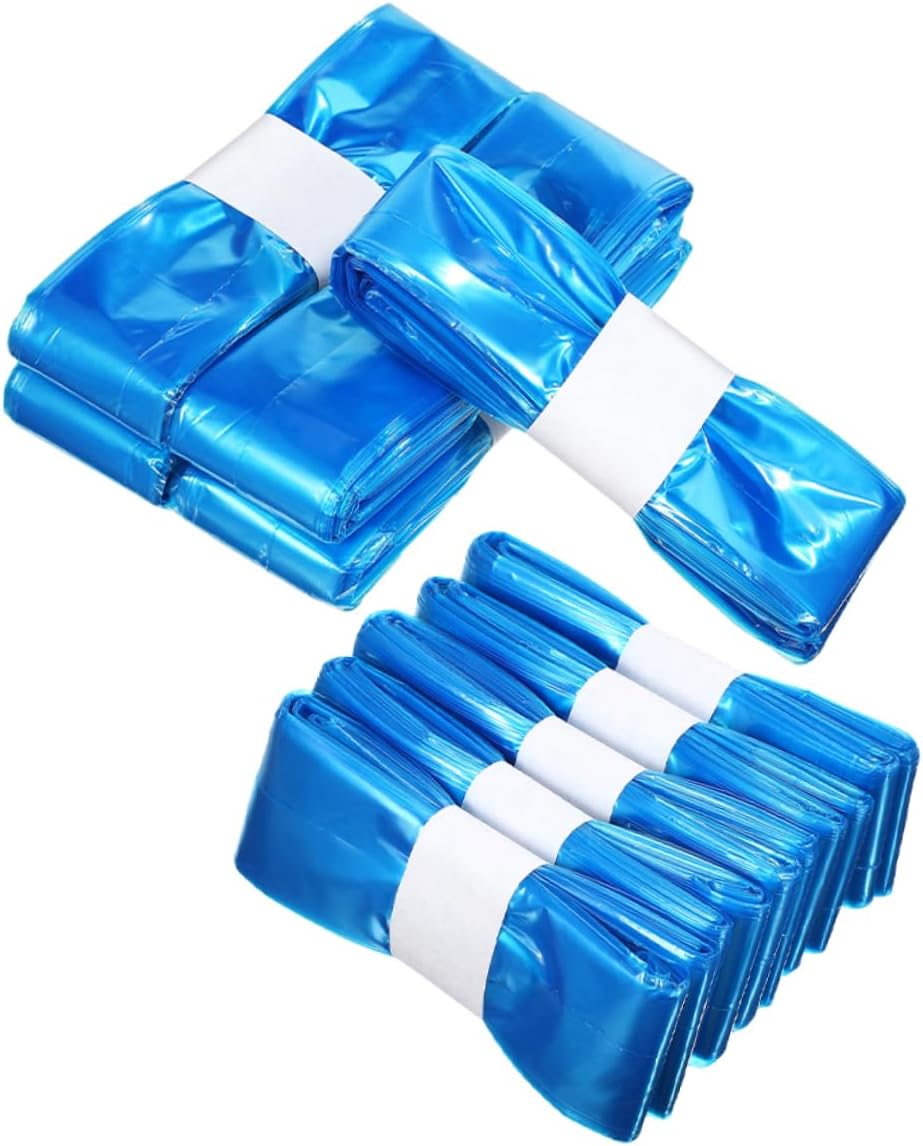 Cabilock 10pcs Diaper Pail Refill Bags Trash Liners for Diaper Disposal Pe Material Compatible for Busy Parents