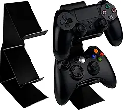 Suporte de Mesa 2 Controles Playstation Xbox ps3 Ps4 ps5 Xbox 360 One Series X/S Vexus - Preto