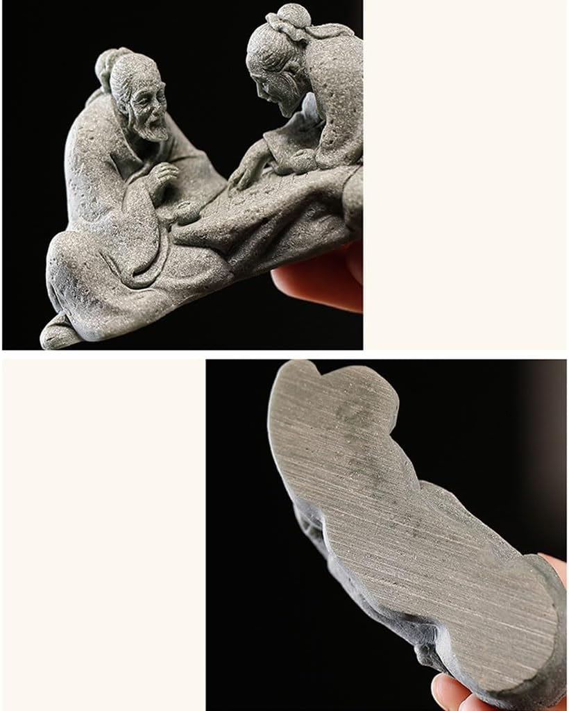 Bookshelf Decor Chinese Tea Pet Ornaments Stone Creative Fish Tank Landscaping Table Study Decoration Desk Statues