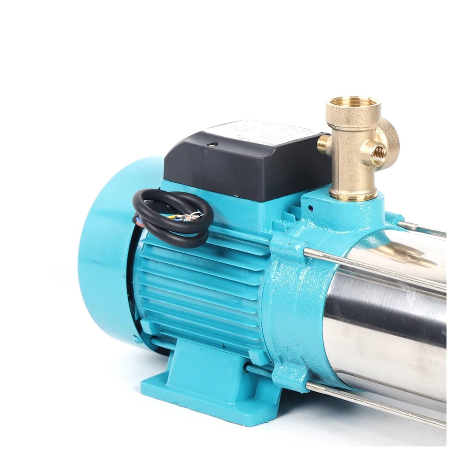 Pompe À Eau Centrifuge 1300 W Avec Pressostat Et Boîtier De Turbine En Acier Inoxydable Puissance à Haut Rendement