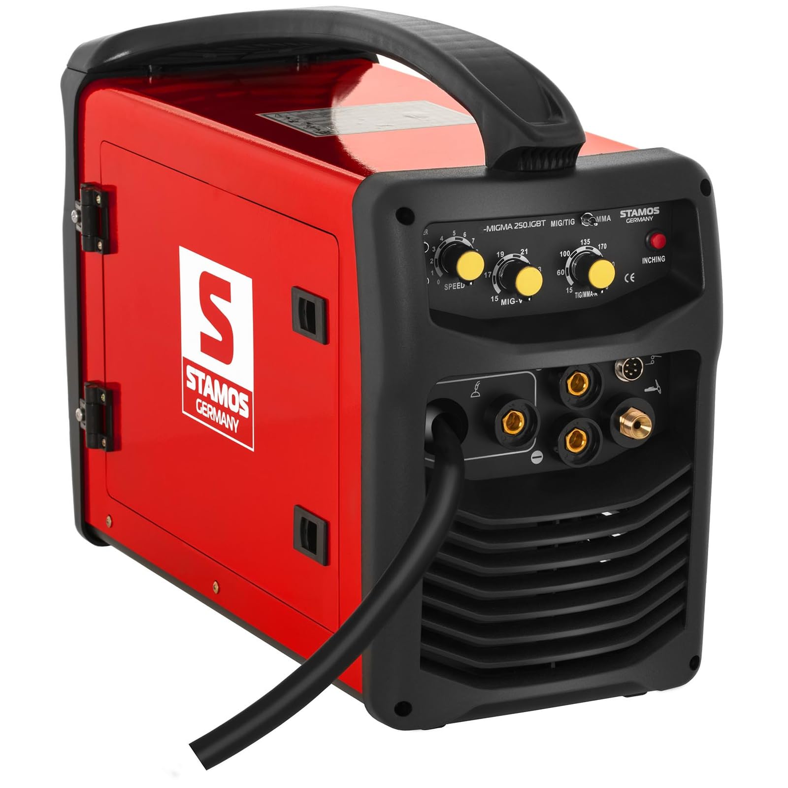 Stamos Germany - S-MIGMA 250.IGBT - Equipo de soldar multiproceso - 250 A - 230 V - FCAW