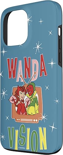 Vista 62 de Funda para TV retro WandaVision Wanda & Vision para iPhone 13 Marvel
