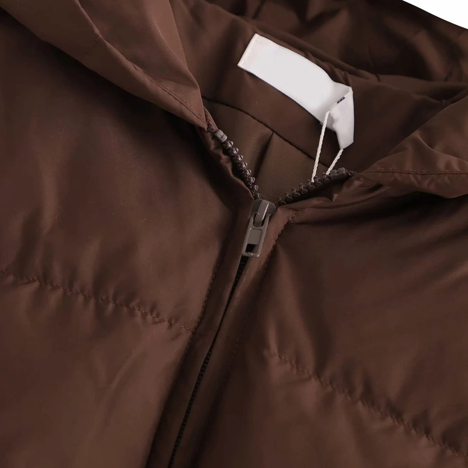 Chaqueta Mujer Invierno Abrigos De Cazadora Forro Polar，Abrigo térmico femenino chaqueta corta con capucha cremallera frontal y diseño de manga larga