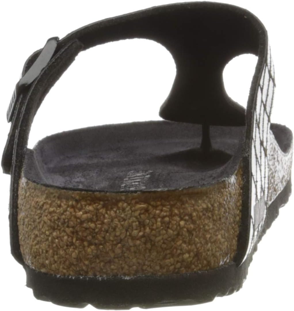 Birkenstock Gizeh Sandals, Brown/Grey, 35 EU 39 EU Narrow Black