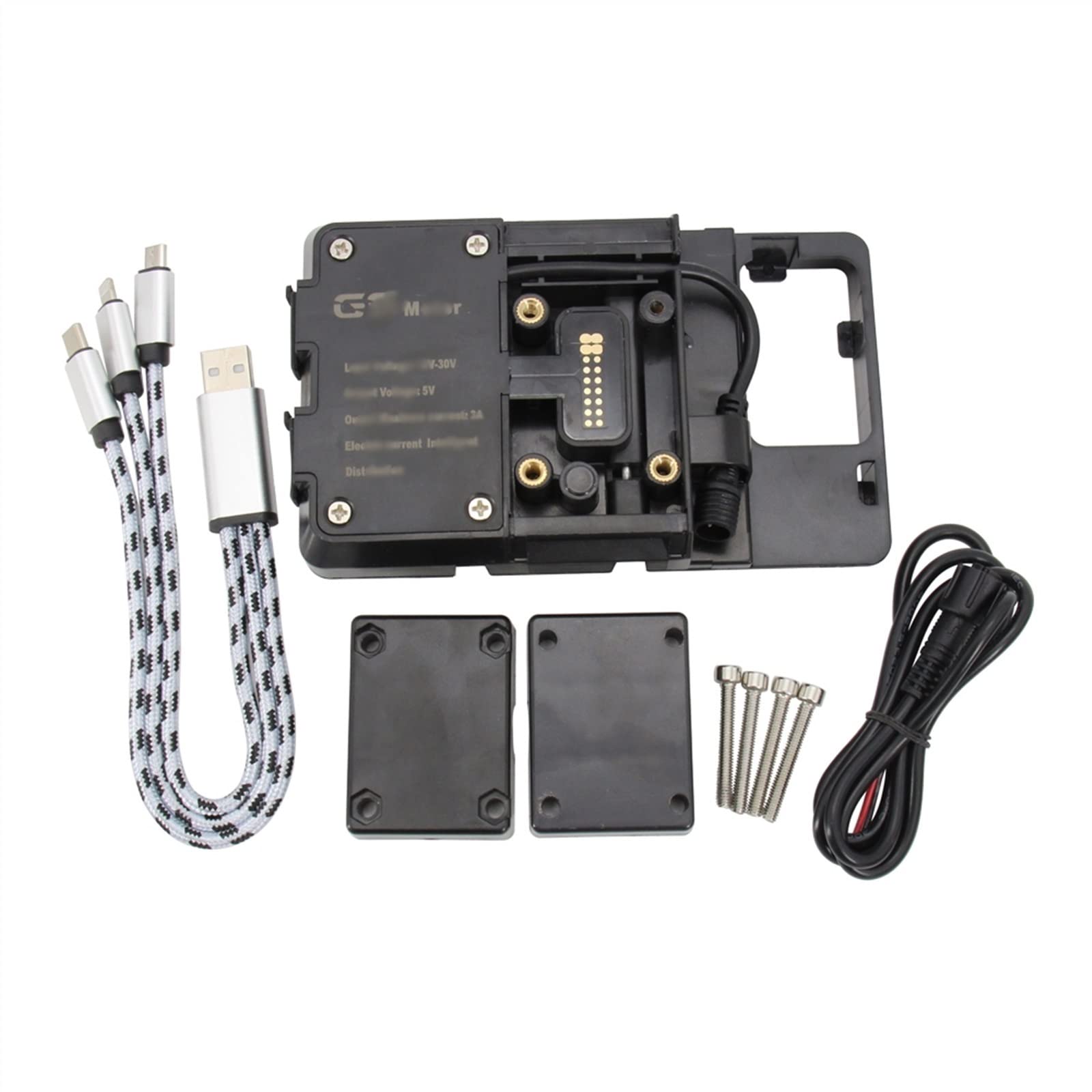 Support de téléphone moto X-ADV 750 stable avec plaque USB intégrée