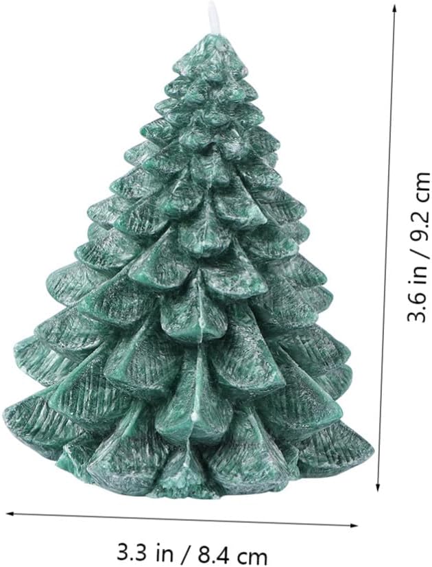 Xmas Handmade Christmas Tree Wax Candle Aromatherapy Festival Decor