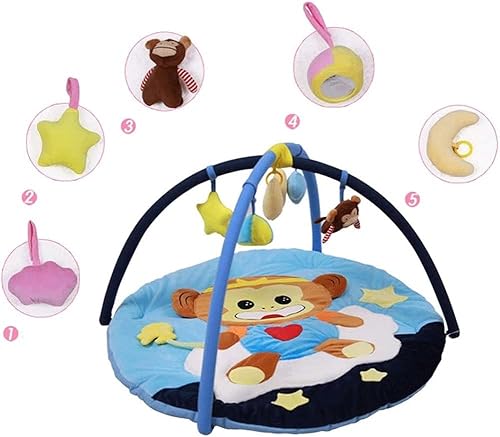 Miniatura 5 de UOOD Gimnasio grande para bebés, tapete de actividad, gimnasio transpirable para el cuidado del bebé, tapetes gruesos para bebés de 0 a 36 meses +