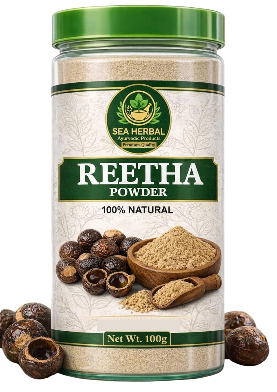 Reetha Powder 100g – Natural, Chemical-Free Cleanser, Supports Scalp Health & Reduces Dandruff, Eco-Friendly, No Additives or Preservatives-image-33