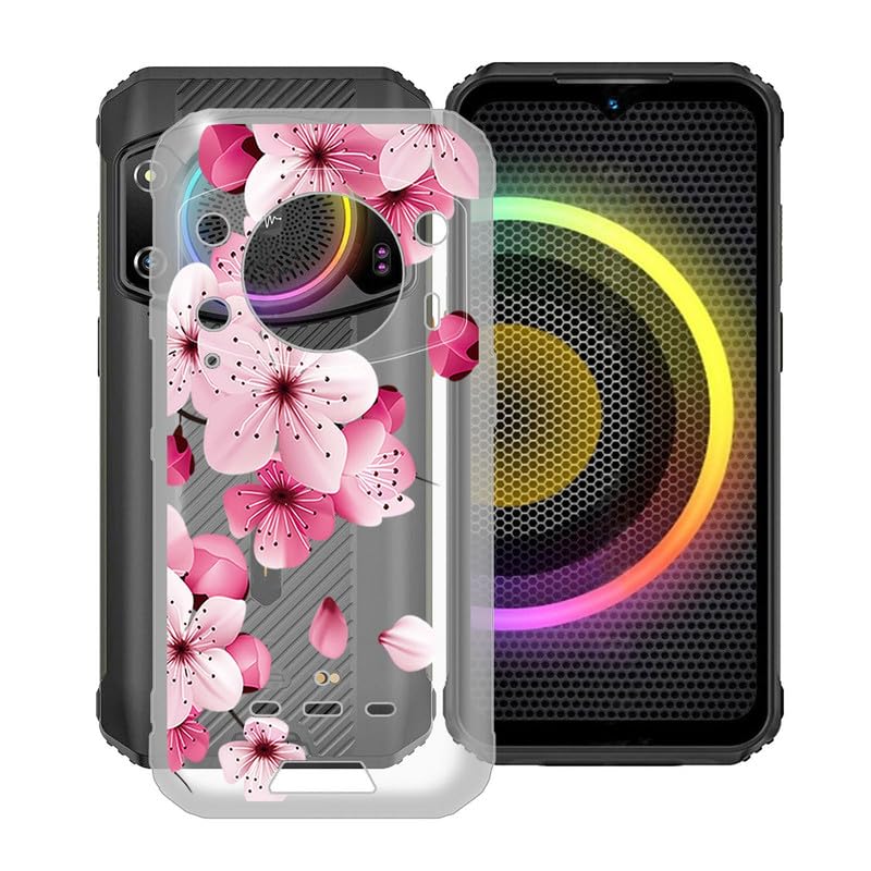 HGJTF Cover per Ulefone Armor 21 (6.58) con 1 Pezzi Pellicola Vetro temperato, Custodia Protettiva in TPU in Silicone Ultra Morbido Clear Antiurto per Ulefone Armor 21 - XT41