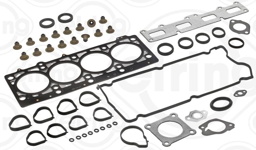 ELRING 739.670 Kit guarnizioni Testata con guarnizione tenuta stelo valvola