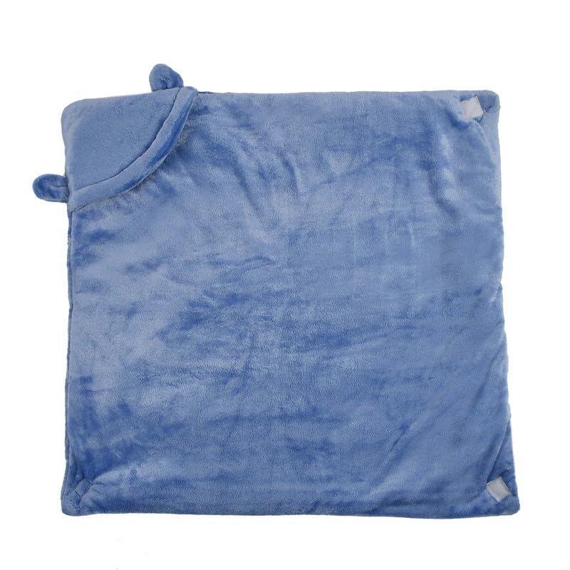 Image of Florida All Season AC Baby Blanket Swaddler Wrapper Flannel Soft and Comfortable for 0-5 Years Babies with Adorable Prints and Designs (Wrap Blue)
