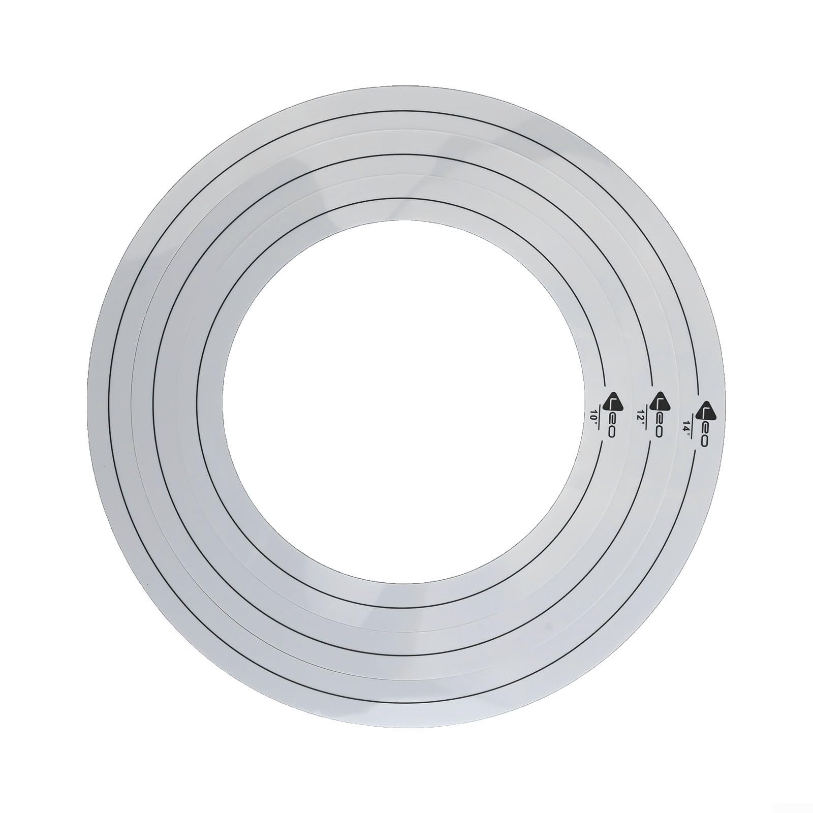 1 Packung Trommelschalldämpfer (4 Größen: 30,5/33/35,6/40,6 Cm) – Für Warmen, Kontrollierten Sound