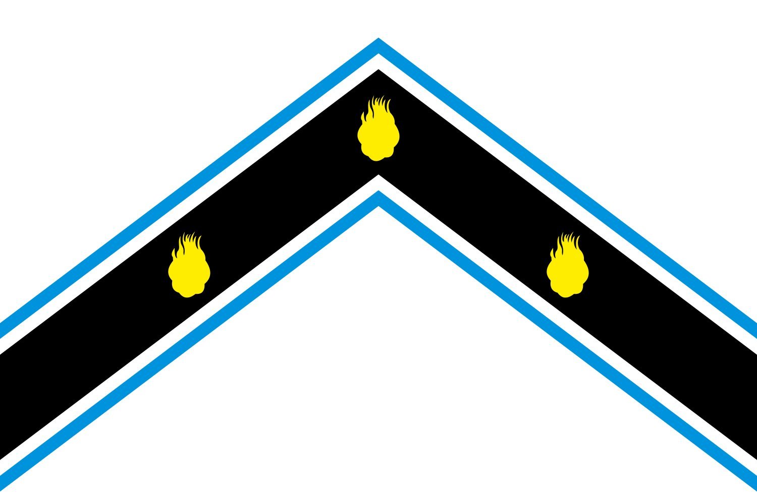 Drapeau Novospasskoe urban et grand pavillon officiel oblast de Ulyanovsk