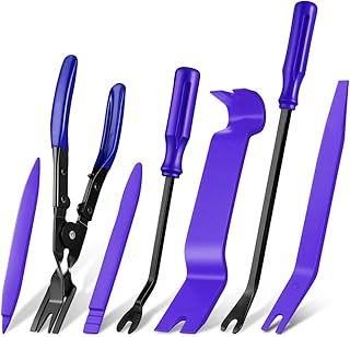 Flintronic 7 pièces Outils Mecanique Automobile, Outil Multifonction, Outils Multifonction, Outillage Mecanique auto pour Voiture Radio Audio Garniture Intérieure Dash Tableau de Bord