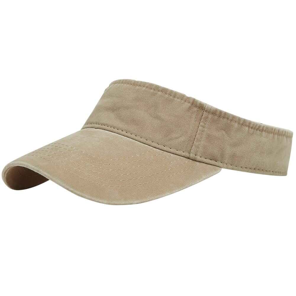 DOANNOTIUM Sport Sun Visor Hats Cotton Ball Caps Empty Top Baseball Sun Cap for Men Women